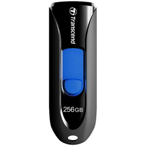 Transcend TS256GJF790K USB�������[ USB3.1(Gen1)/USB3.0�Ή� �X���C�h�� 256GB �u���b�N