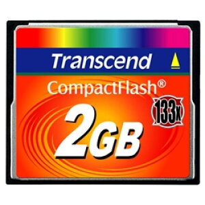 Transcend TS2GCF133 �R���p�N�g�t���b�V�� 133X MLC���� 2GB