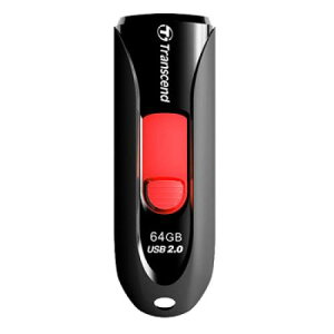 Transcend TS32GJF590K 32GB USB2.0 Pen Drive Capless Black