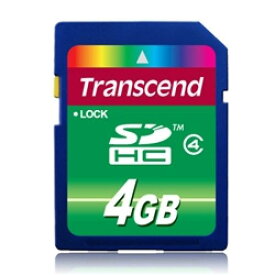 Transcend TS4GSDHC4 4GB SDHCカード CLASS4