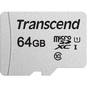 Transcend TS64GUSD300S microSDXCJ[h Class10 UHS-I U1 A1 64GB