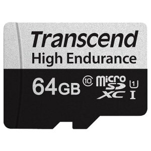 Transcend TS64GUSD350V ϋv microSDXC Class10 UHS-I U1 64GB (SDJ[hϊA_v^t)