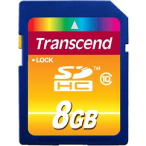 Transcend TS8GSDHC10 SDHC�J�[�h Class10 8GB
