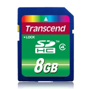 Transcend TS8GSDHC4 SDHC�J�[�h Class4 8GB