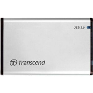 Transcend TS0GSJ25S3 0GB 2.5 SSD/HDD Enclosure Kit Aluminum housing