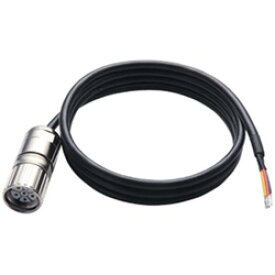 MOXA CBL-M23(FF6P)/OPEN-BK-100 IP67 電源ケーブル 1m M23/6ピン