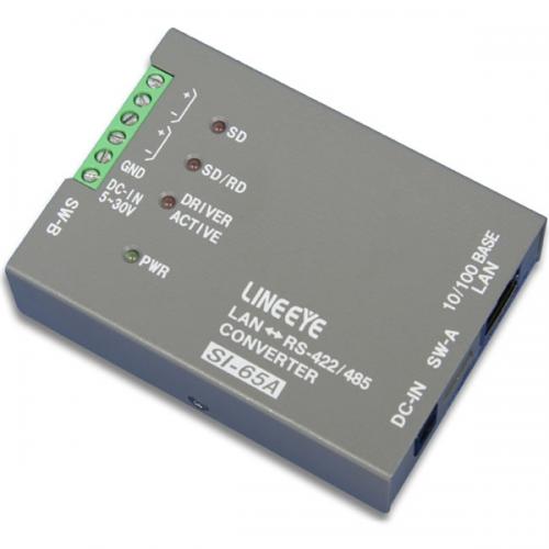LINEEYE SI-65A-E インターフェースコンバータ LAN<=>RS-422/485 ワイド入力ACタイプ：ISダイレクト店