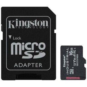 Kingston SDCIT2/16GB 16GB microSDHC UHS-I Class 10 YƃO[hxΉJ[h + SDA_v^t