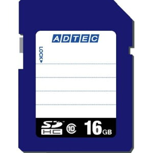 ADTEC AD-SDTH16G/10 SDHCJ[h 16GB Class10 f[^T[rXt