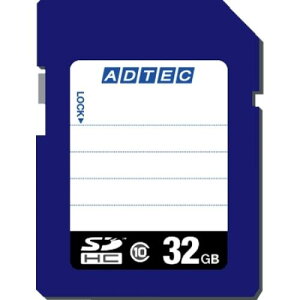 ADTEC AD-SDTH32G/10 SDHCJ[h 32GB Class10 f[^T[rXt