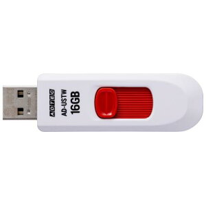 ADTEC AD-USTW16G-U2 USB2.0 �X���C�h���t���b�V�������� USTW 16GB �z���C�g