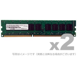 ADTEC ADS12800D-HE4GW DDR3-1600 240pin UDIMM ECC 4GB×2 ȓd