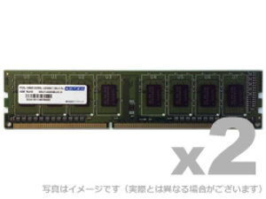 ADTEC ADS12800D-LH2GW DDR3L-1600 240pin UDIMM 2GB×2�� ��d��/�ȓd��