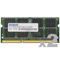 楽天市場】1066 ddr3 so−dimm 4gbx2の通販 