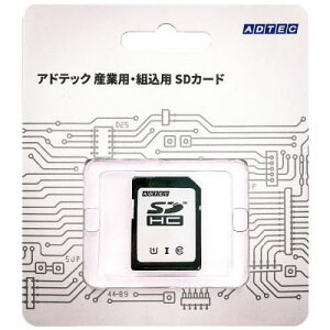 ADTEC EHC16GPBWHBECDAZ �Y�Ɨp SDHC�J�[�h 16GB Class10 UHS-I U1 aMLC �u���X�^�[�p�b�P�[�W