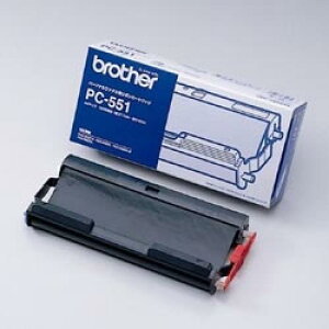 brother PC-551 ���ʎ��t�@�N�X�p ���{���J�[�g���b�W�i���{��+�J�Z�b�g�j