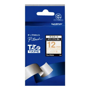 brother TZe-PR234 �y�u���U�[�����z�s�[�^�b�` ���~�l�[�g�e�[�v TZe-PR234 ��12mm (������/�v���~�A���z���C�g)
