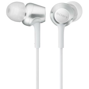 Sony MDR-EX255AP/W ���^�C���i�[�C���[���V�[�o�[ �z���C�g