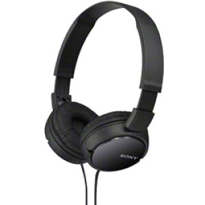 Sony MDR-ZX110/B �X�e���I�w�b�h�z�� �u���b�N