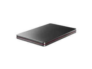 I-O DATA HDPX-UTSC2K USB3.2 Gen1iUSB3.0jΉ|[^un[hfBXNuJNv 2TB Black×Red
