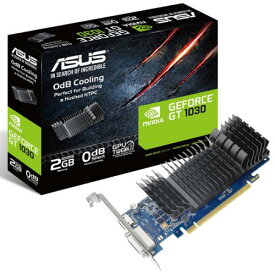 ASUS GT1030-SL-2G-BRK GeForce GT1030搭載 ファンレスロープロファイル対応グラフィックボード