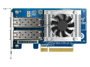 QNAP QXG-25G2SFCX6/A 2�|�[�g 25GbE SFP28 LAN�J�[�h (QXG-25G2SF-CX6�A�g��)
