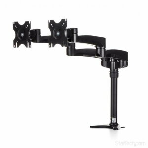 StarTech.com ARMDUAL fAtj^[A[2ʑΉ3֐߃A[j^[ߋ@\ő24C`VESAKij^ɑΉ