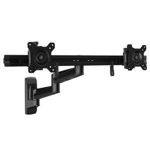 StarTech.com ARMDUALWALL EH[}EgfAj^[A[Ǌ|֐߃j^[A[VESA}EgΉ15-24C`j^[ɑΉ