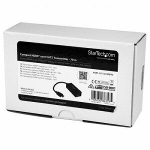StarTech.com ST121HDBTDK HDMIGNXe_[RpNgM@HDBaseTKiΉ4KUHDΉő70mCat5eP[ugp