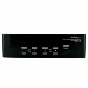 StarTech.com SV431DDVDUA 4|[gfAfBXvC(DVIVGA)ΉUSBڑKVMXCb`/PCp\RCPUؑ֊