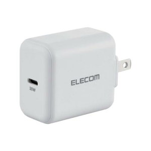 ELECOM ACDC-PD2130WH m[gPCpACA_v^[/USB[d/USB Power DeliveryF/30W/USB-C1|[g/XCOvO/zCg