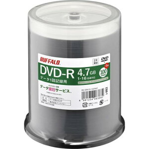 BUFFALO RO-DR47D-105PWZ wfBA DVD-R PCf[^p 4.7GB @l`l 100+5