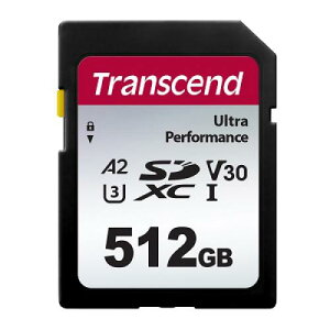 Transcend TS512GSDC340S SDXCJ[h UHS-I U3 V30 A2 512GB