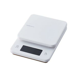 ELECOM HCS-KSA01WH �L�b�`���X�P�[��/�v�ʊ�/�ő�3kg/�ŏ�0.5g�\��/�o�b�N���C�g�t/�z���C�g