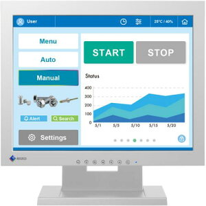 EIZO(GC][) FDX1502T-TGY 38cmi15.0j^^b`plJ[tj^[ DuraVision FDX1502T-T OC