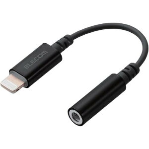 ELECOM MPA-L35DS01BK Lightning-4ɃCz[q/ϊP[u/fUCϋv/ubN