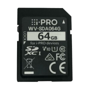Panasonic WV-SDA064G i-PRO@pSDXC[J[hi64GBj