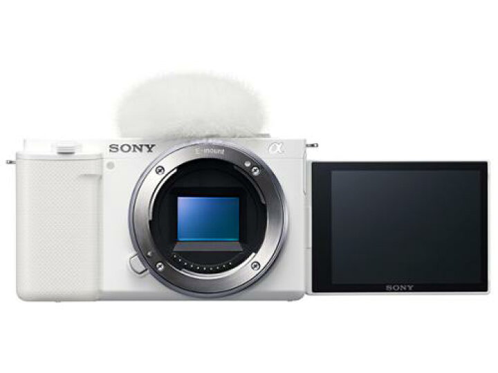 楽天市場】Sony ZV-E10/W デジタル一眼カメラ α VLOGCAM ZV-E10 ボディ 