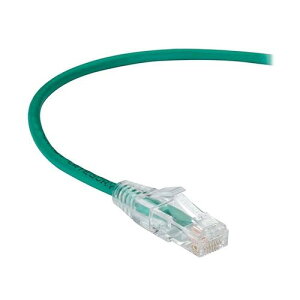 �u���b�N�{�b�N�X C6APC28-GN-15 Slim-net CAT6A�׌a�p�b�`�P�[�u�� 28AWG �� 500MHz PVC 4.5m