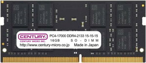 Z`[}CN CB16GX2-SOD4U2133 m[gPCp PC4-17000/DDR4-2133 32GB kiti16GB×2gj 260pin Unbuffered_Non-ECC_SO-DIMM 1.2v { 2rank