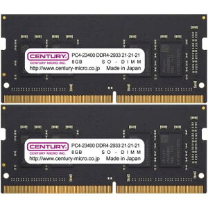 Z`[}CN CB8GX2-SOD4U2933H m[gPCp PC4-23400/DDR4-2933 16GB kiti8GB×2gj 260pin Unbuffered_Non-ECC_SO-DIMM 1.2v { 1rank