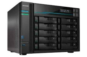 ASUSTOR AS7110T LOCKERSTOR 10 Pro 10xC Intel Xeon 9 Quad-Core CPU ő4.6GHz 8GB ECC DDR4-2666 10GbEA2.5GbE x3 LAN/USB3.2 Gen 2 M.2 NVMe SSD Wake-on-LAN 5Nۏ