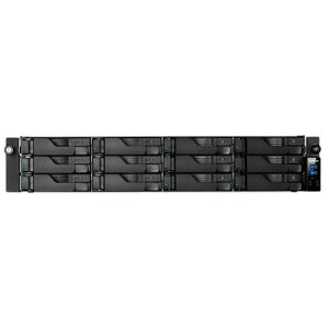 ASUSTOR AS7112RDX LOCKERSTOR 12R Pro rack mount 12bay Intel Xeon E-2224 8GB DDR4 ECC UDIMM GbE x4 M.2 Drive Slots x2 PCIe Gen3 USB3.2 Gen2 Type-A x4 USB3.2 Gen2 Type-C x2 5Nۏ