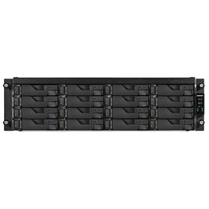 ASUSTOR AS7116RDX LOCKERSTOR 16R Pro rack mount 16bay Intel Xeon E-2224 8GB DDR4 ECC UDIMM GbE x4 M.2 Drive Slots x2 PCIe Gen3 USB3.2 Gen2 Type-A x4 USB3.2 Gen2 Type-C x2 5Nۏ