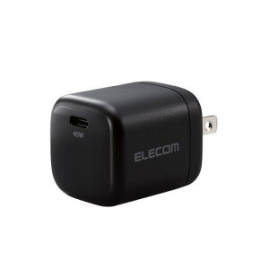 ELECOM ACDC-PD2245BK m[gPCACA_v^[/USB[d/USB Power Delivery/45W/Type-C1|[g/XCOvO/ubN