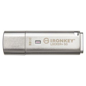 Kingston IKLP50/32GB 32GB ZLeBUSB3.2 Gen1 tbVhCu IronKey Locker+ 50