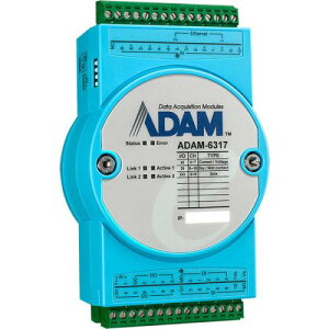 �A�h�o���e�b�N ADAM-6317-A1 ADAM-6000�V���[�Y 8AI/10DI/11DO IoT Modbus/OPC UA Ethernet Remote I/O