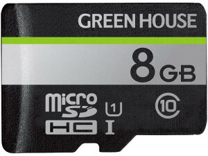 �O���[���n�E�X GH-SDM-UA8G microSDHC�J�[�h UHS-I U1 �N���X10 8GB