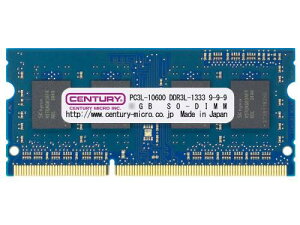 Z`[}CN CK2GX2-SOD3LU1333 m[gp PC3L-10600/DDR3L-1333 4GB kit(2GBx2) 204pin SODIMM 1.5/1.35Vp {