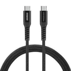 ADTEC APC-V2010CC-U2-BK USB2.0 Type-C to C �P�[�u�� (100W�o�� / 480Mbps / 2.0m) �u���b�N